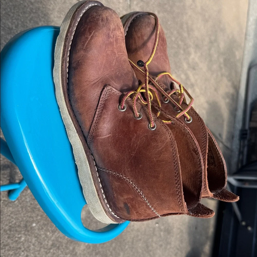 Sears Brown Leather Men’s Chukka Boots
